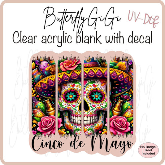 UVDTF Sugar Skull Calaveras