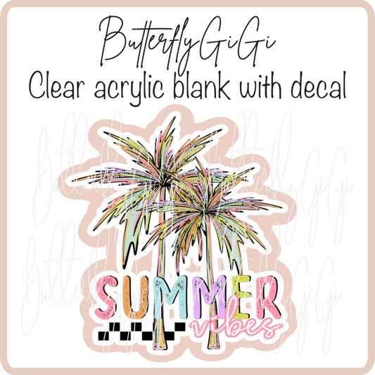 Summer Vibes Palm Trees