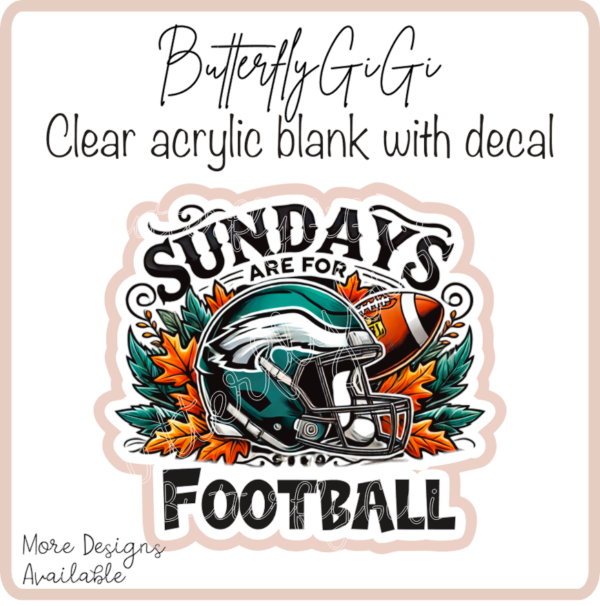 Sundays are for Football