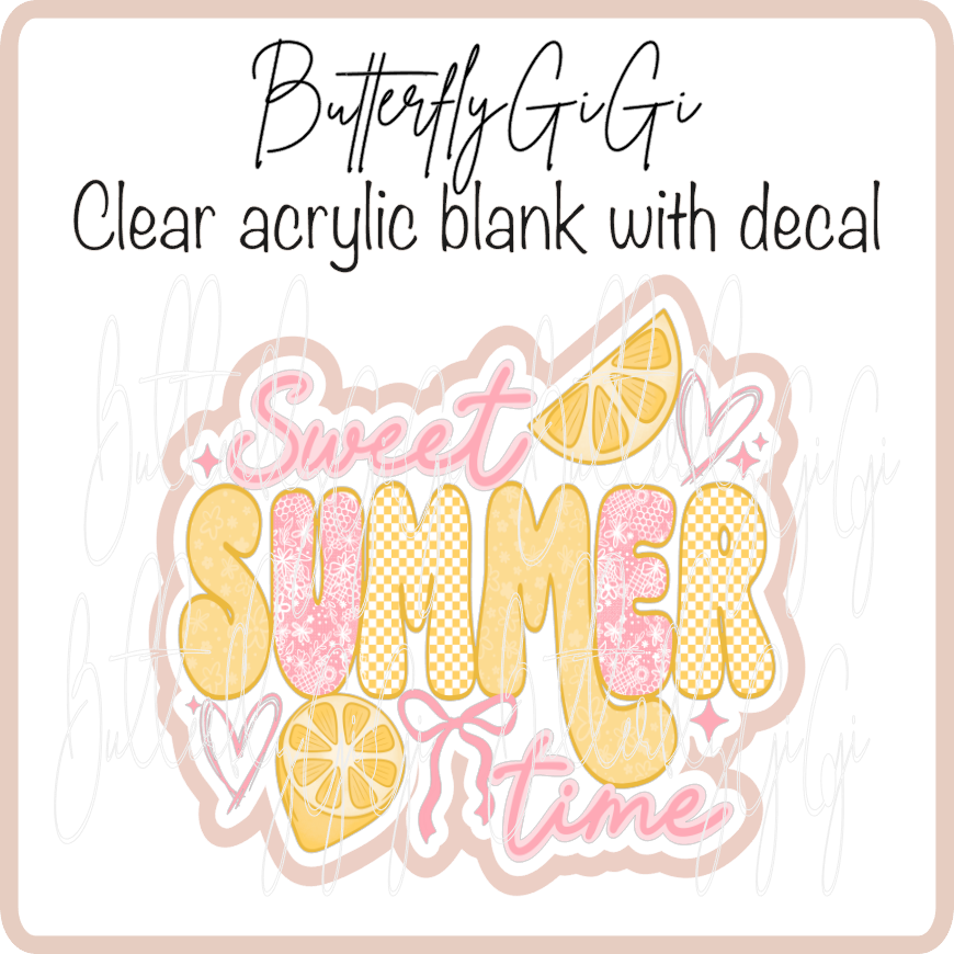 Sweet Summertime Lemon