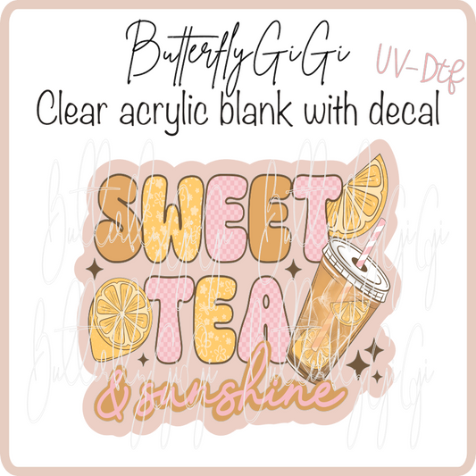 Sweet Tea & Sunshine UvDTF