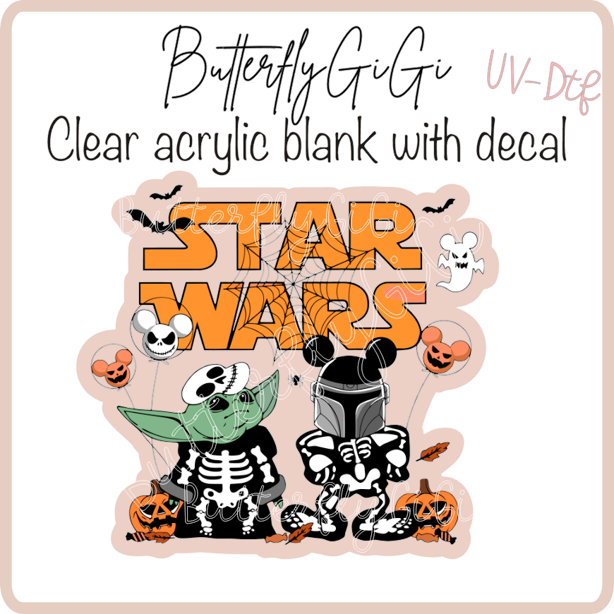 SW Halloween UvDtf