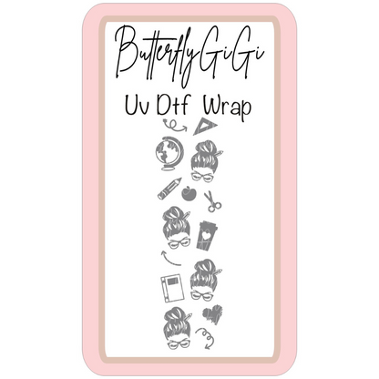 Wrap TEACHER Uv Dtf