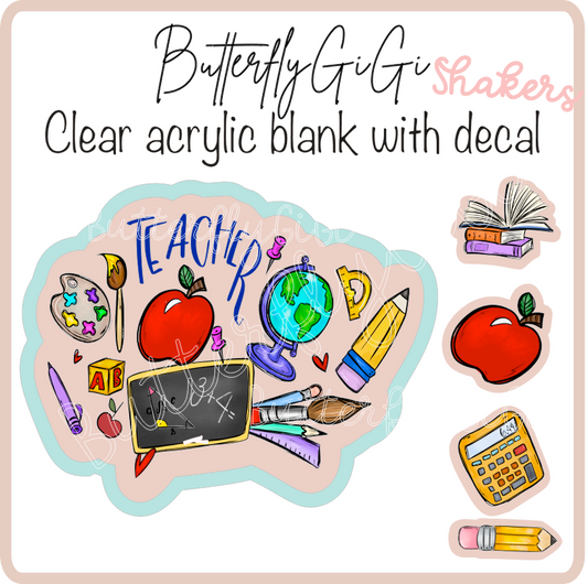 Teacher Bright SHAKER  UvDtf