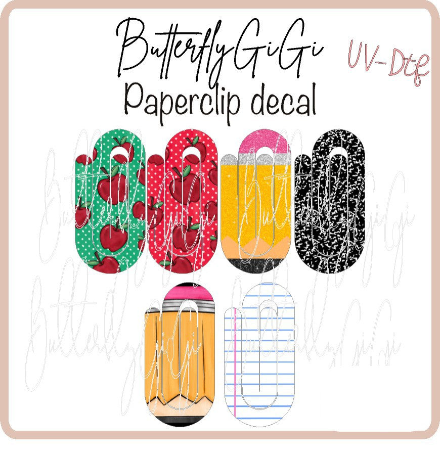 Teacher Paperclip  UvDTF