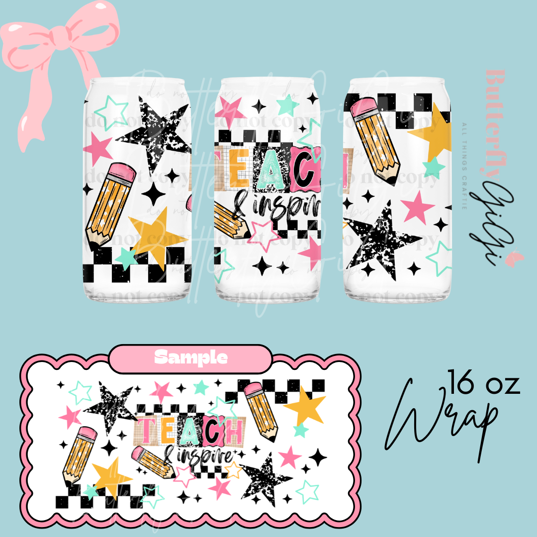 Teach Stars  16oz