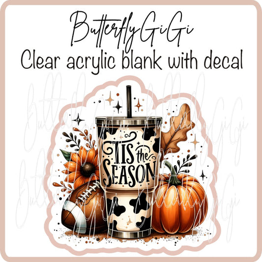 Fall Tis the Season Cow Football