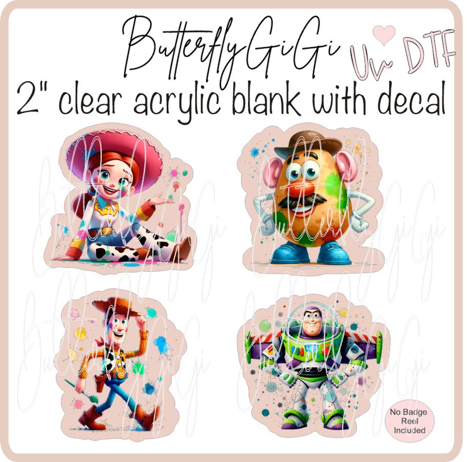 UVDTF Character Toy Story
