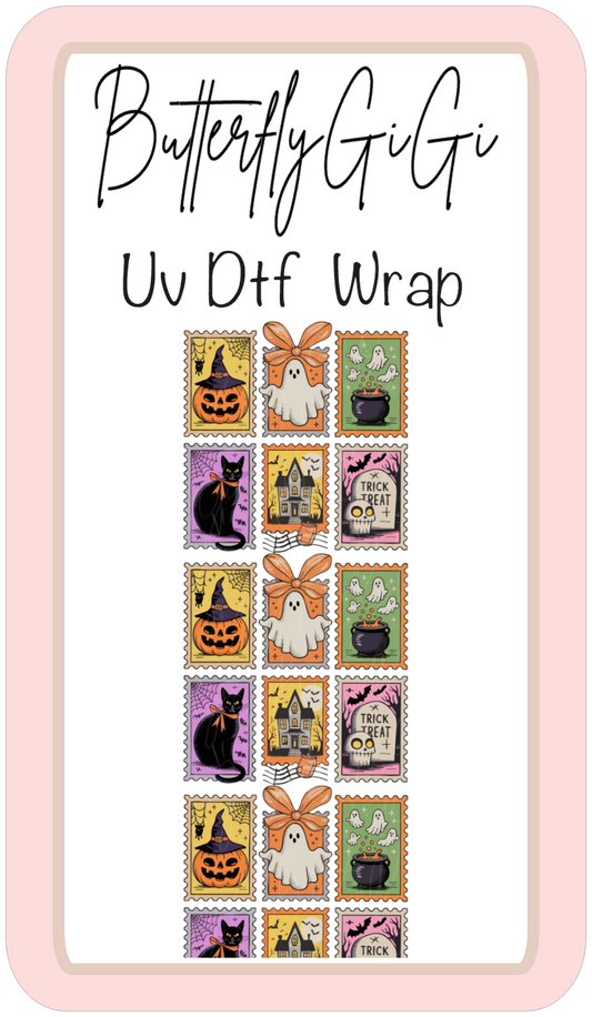 Wrap Trick or Treat Uv Dtf