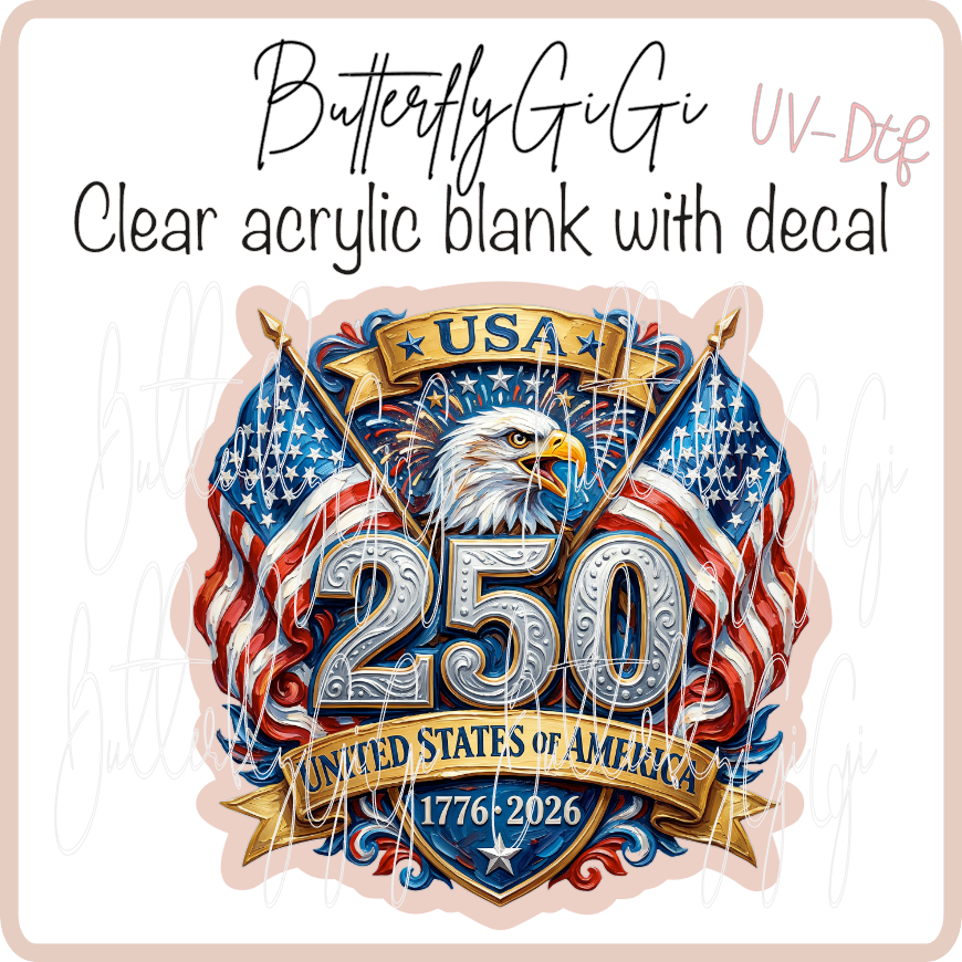 United States 250 UvDTF
