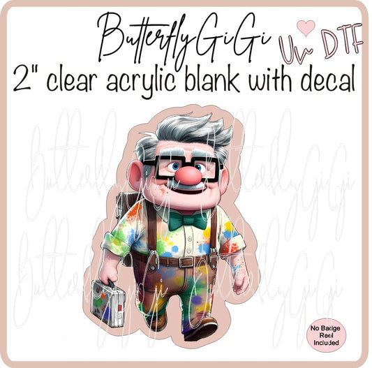 UVDTF Character Up Man