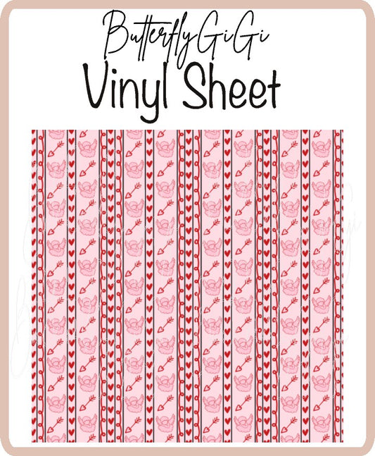 Valentine Angel Vinyl Sheet
