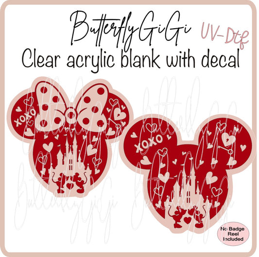 UVDTF Valentine Mouse Ears