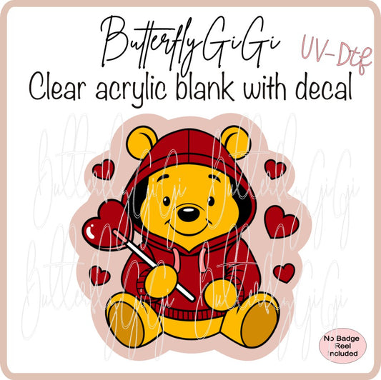 UVDTF Valentine P Bear