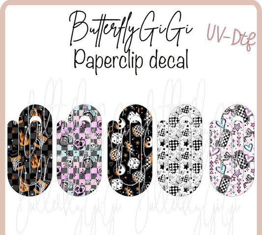 Variety Paperclip  UvDTF