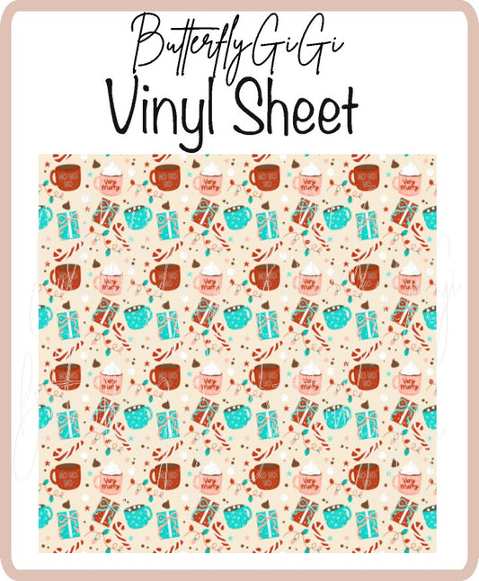 Very Merry Vinyl Sheet