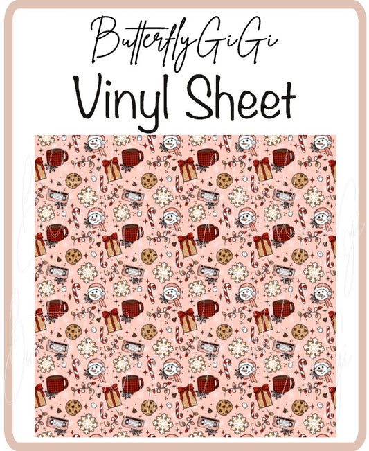 Oldie Christmas Vinyl Sheet