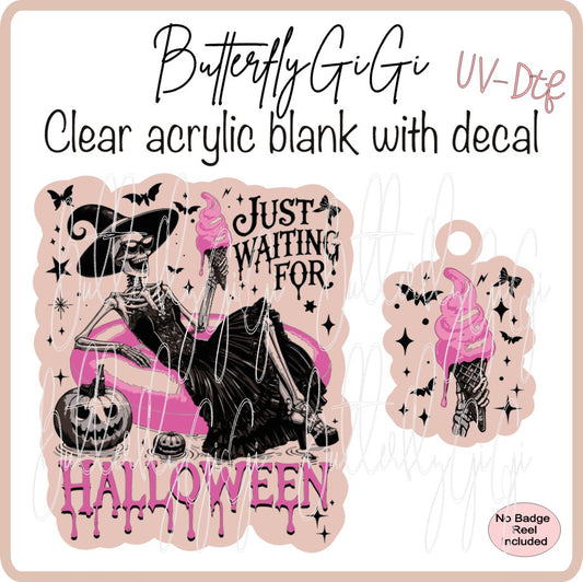 UVDTF Halloween Waiting for Halloween & Charm