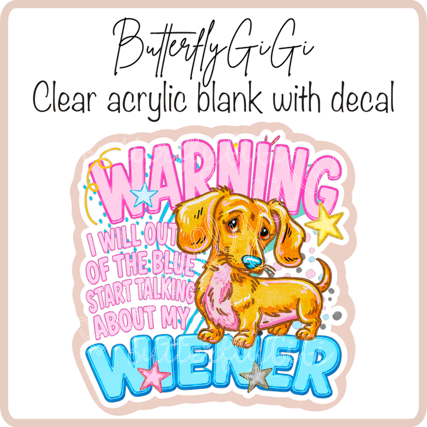 Warning Wiener