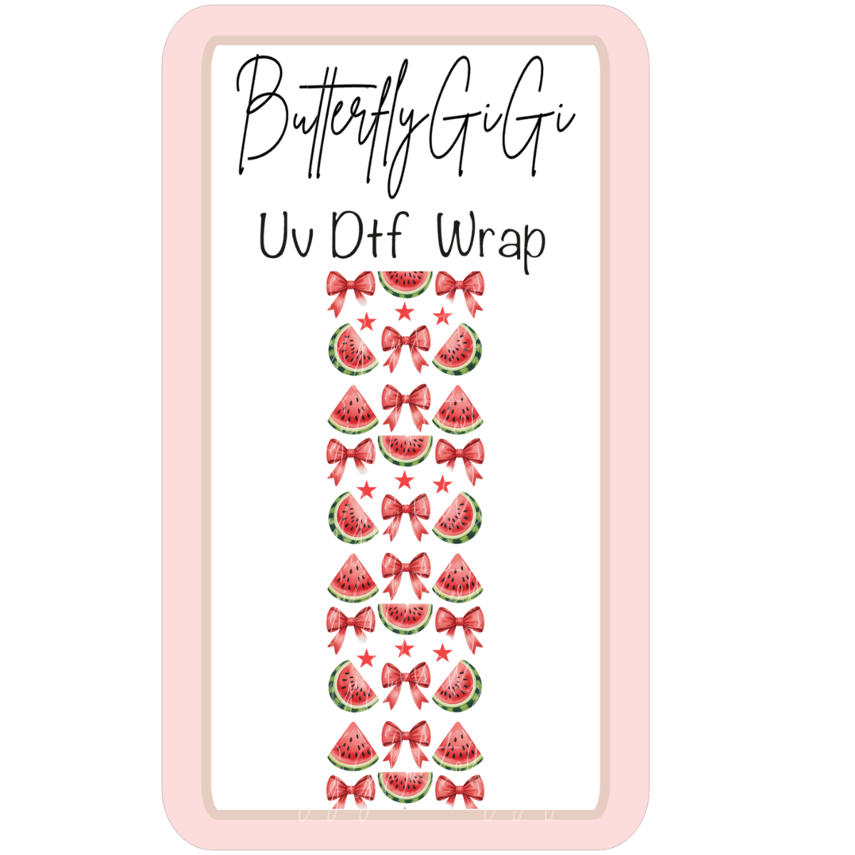 Watermelon Coquette Wrap