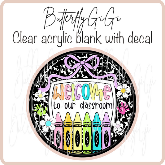Welcome Classroom