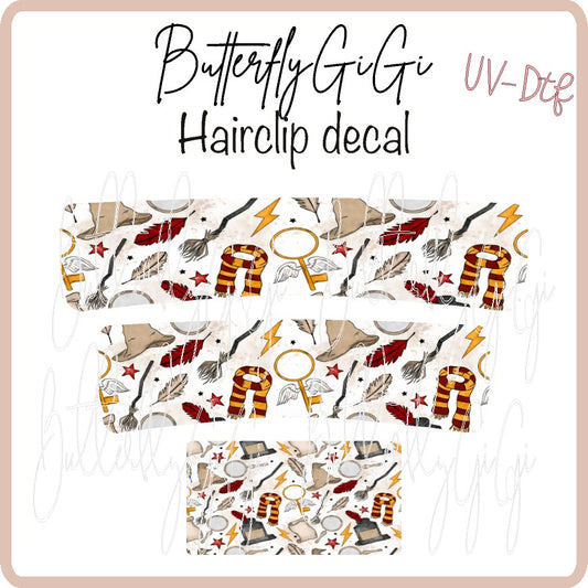 Wizard Hair Clip DECAL