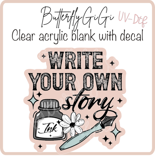 Write your story UvDtf