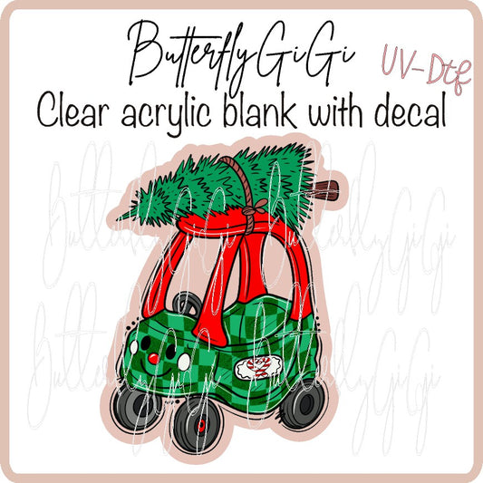 Xmas Buggie Uv Dtf