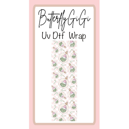 Wrap Grinch Ornament UV DTF