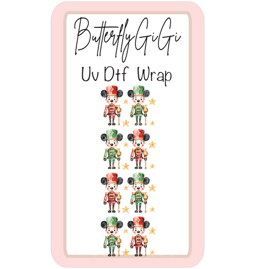 Wrap Mouse Nutcracker UV Dtf