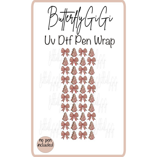 Wrap Christmas Snacks UVDTF