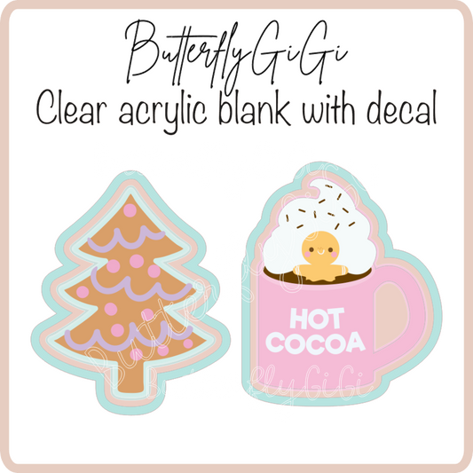 Xmas Tree Cocoa Xray Marker Set