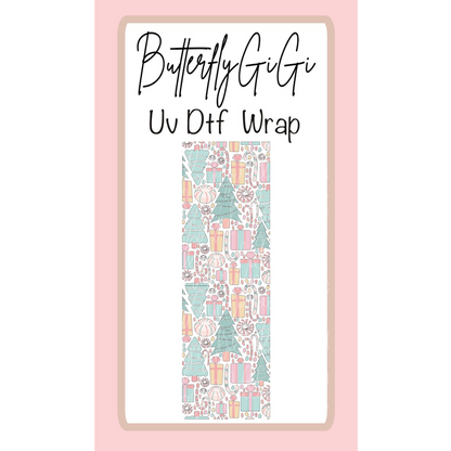 Wrap Christmas Ornament Tree UV DTF