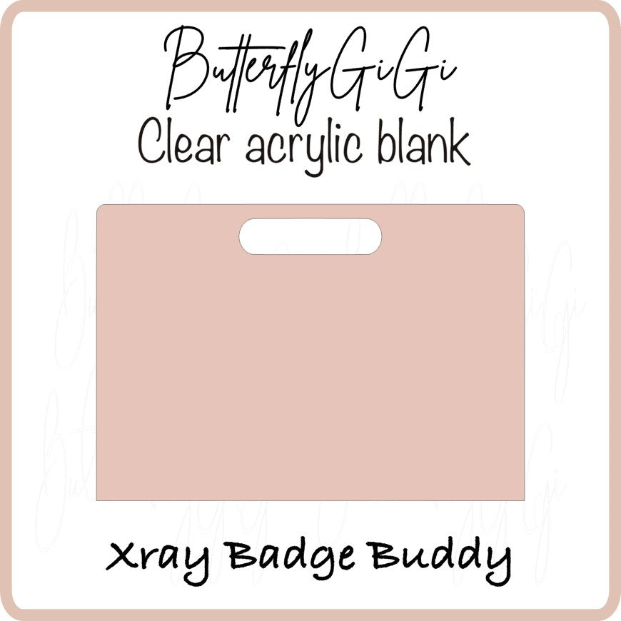 Xray badge Buddy with Cut File