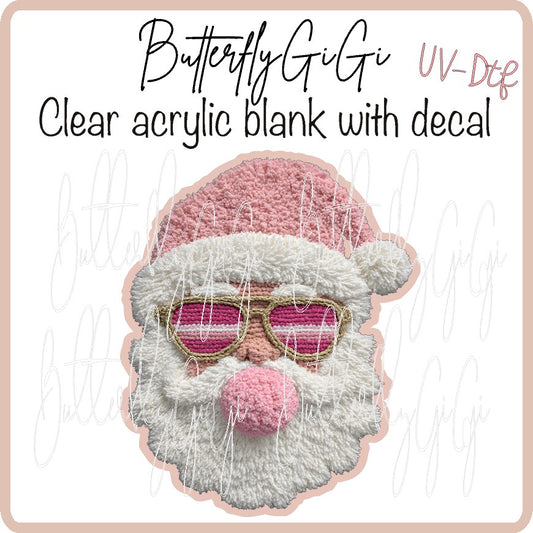 Yarn Santa UV DTF